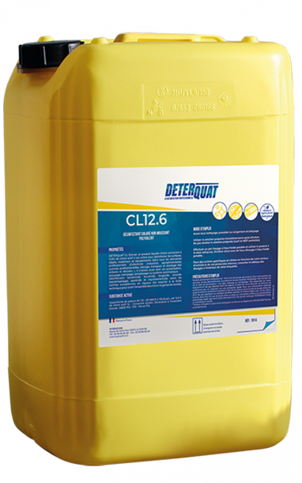 CL12.6% Javel – Javel Liquide – HygiRéa