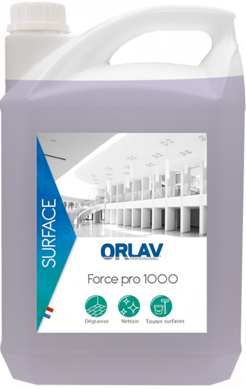 FORCE PRO 1000 - DEGRAISSANT MULTISURFACE – Multi-Surfaces – HygiRéa