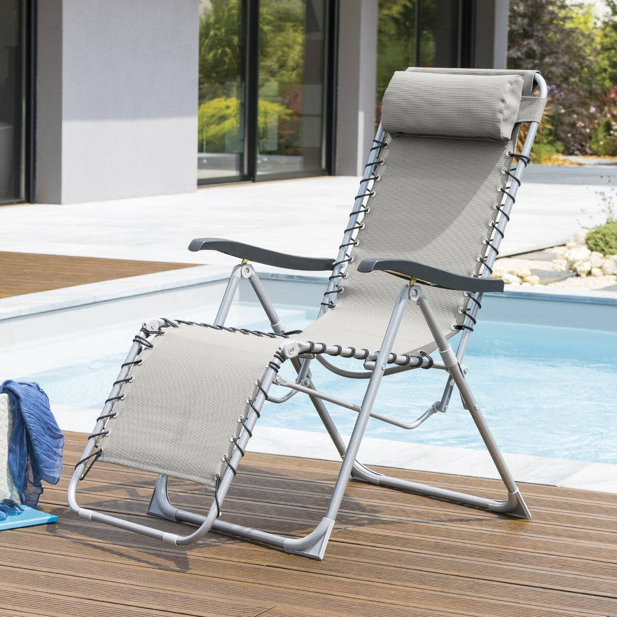 Fauteuil relax de jardin SILOS – Détentes – HygiRéa