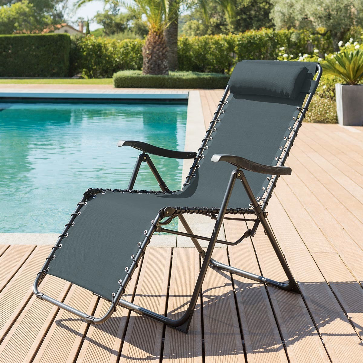 Fauteuil relax de jardin SILOS – Détentes – HygiRéa