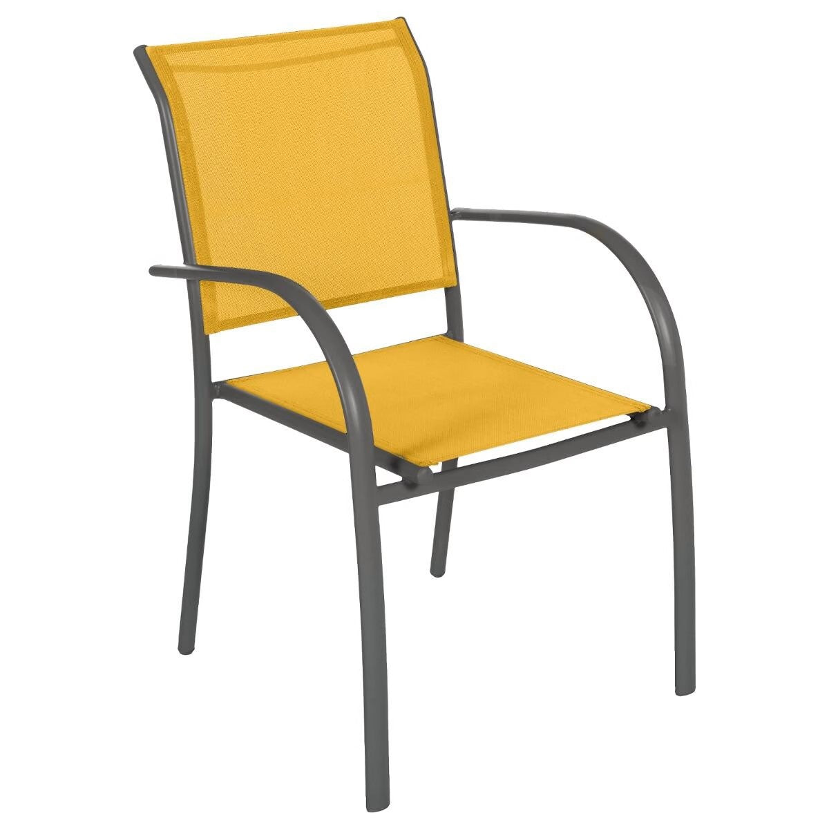 Fauteuil empilable Piazza – Fauteuil d'extérieur – HygiRéa