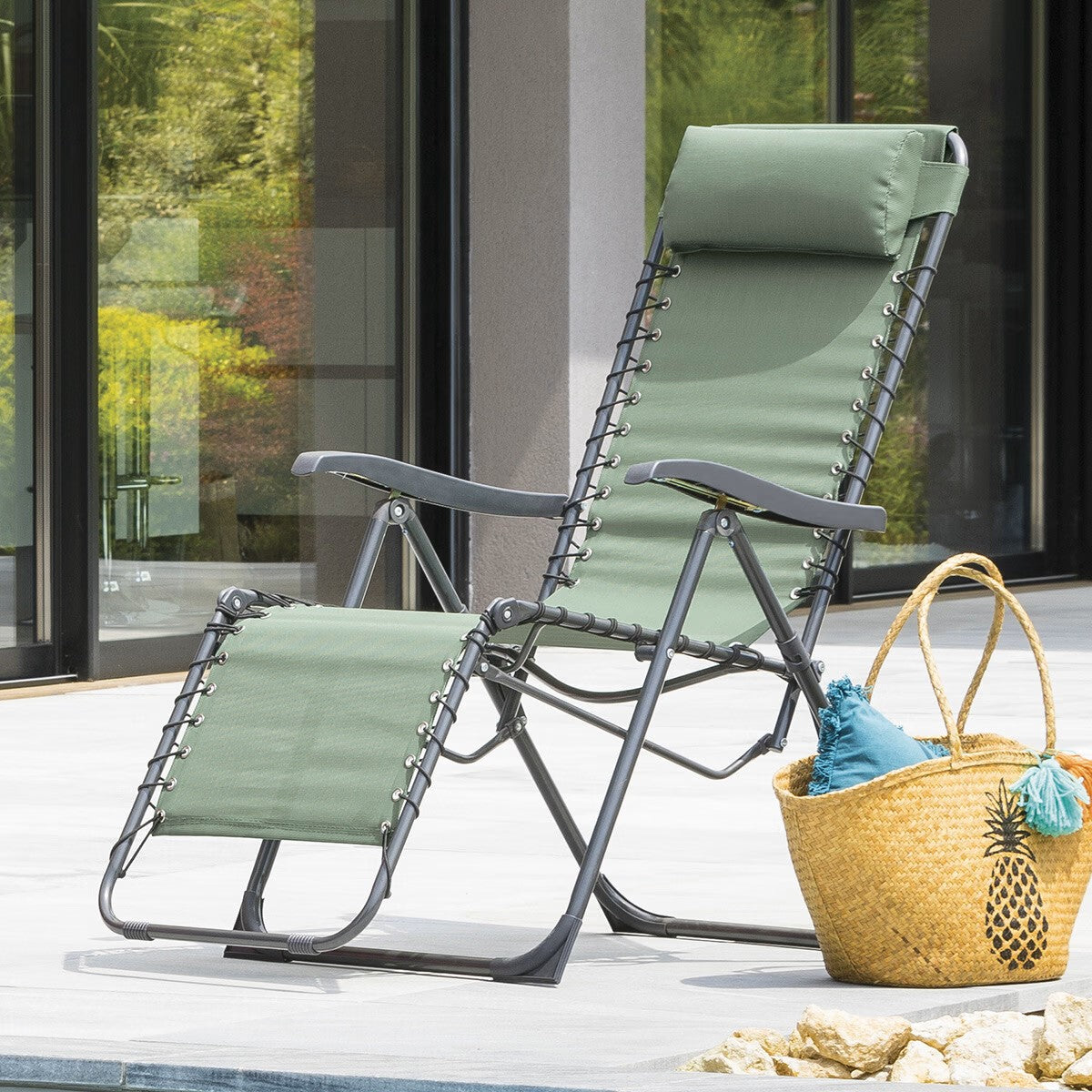 Fauteuil relax de jardin SILOS – Détentes – HygiRéa