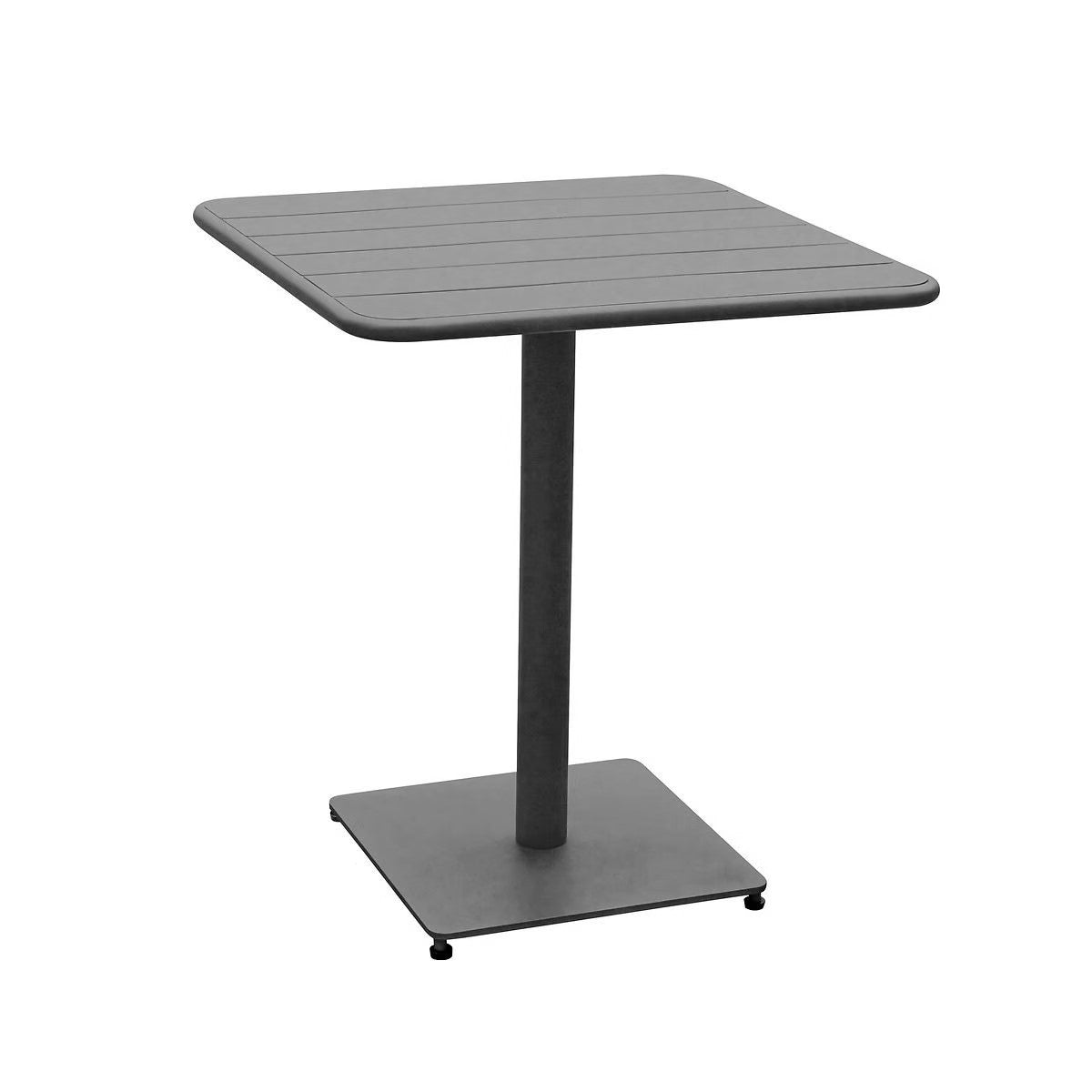 Table de jardin carrée PHUKET 2 places – Plateau de Table – HygiRéa