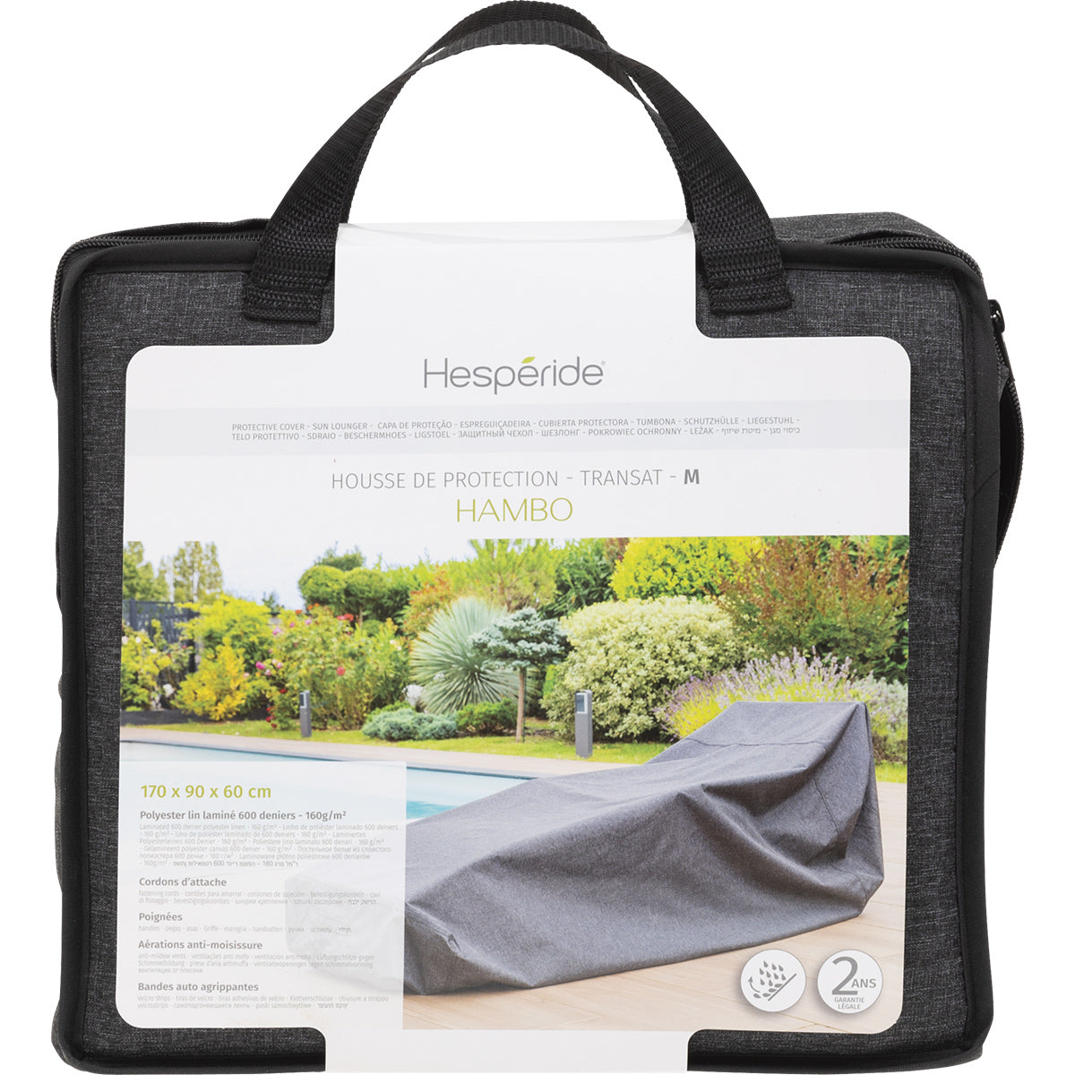 Housse de protection HAMBO pour transat M – Housses de Chaises – HygiRéa