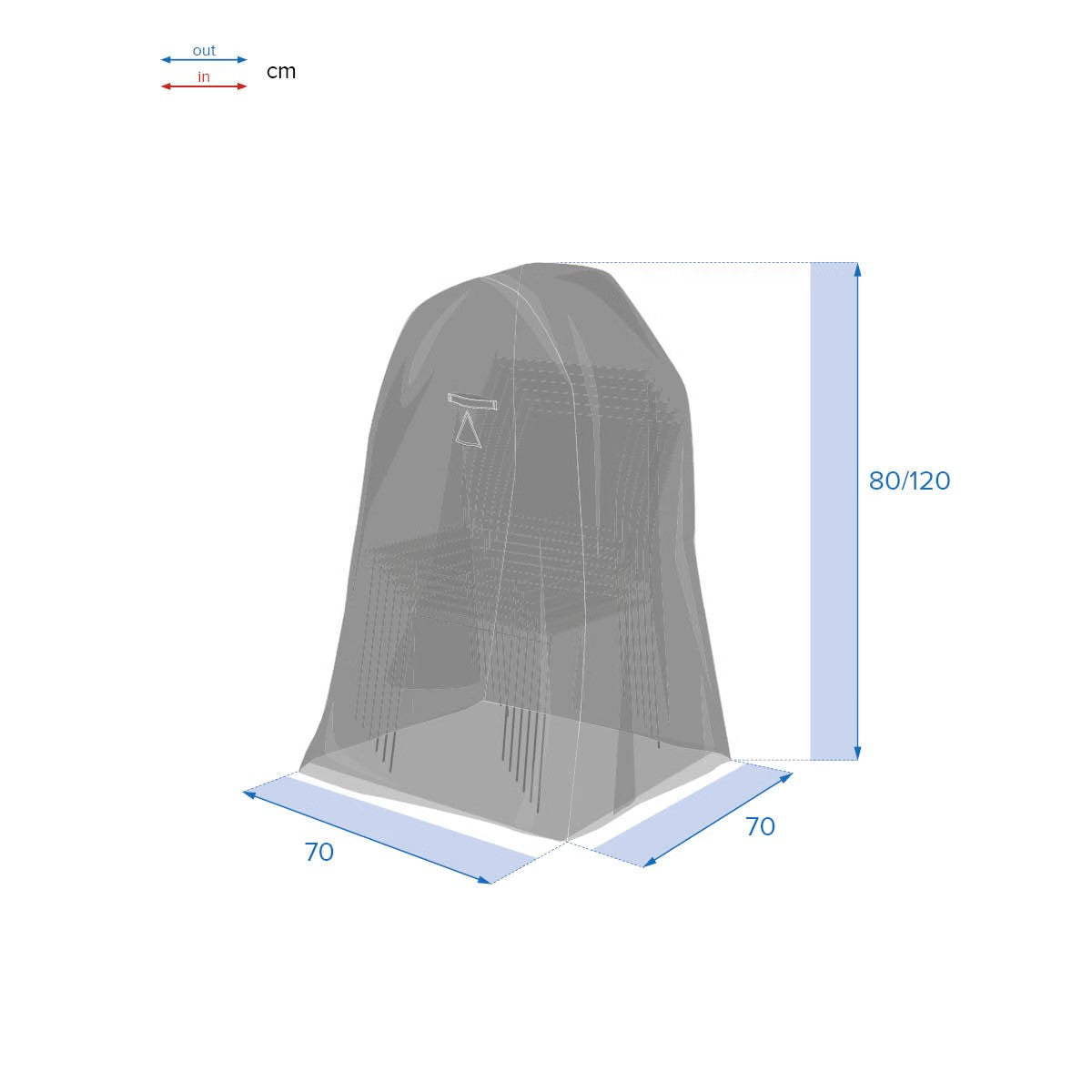 Housse de protection HAMBO pour pile de chaises – Housses de Chaises – HygiRéa