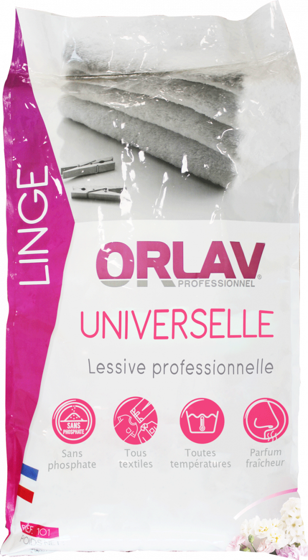 LESSIVE UNIVERSELLE EN POUDRE – Lessive poudre – HygiRéa