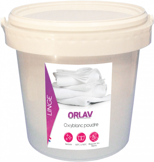 OXYBLANC POUDRE – Additifs blanchisserie – HygiRéa