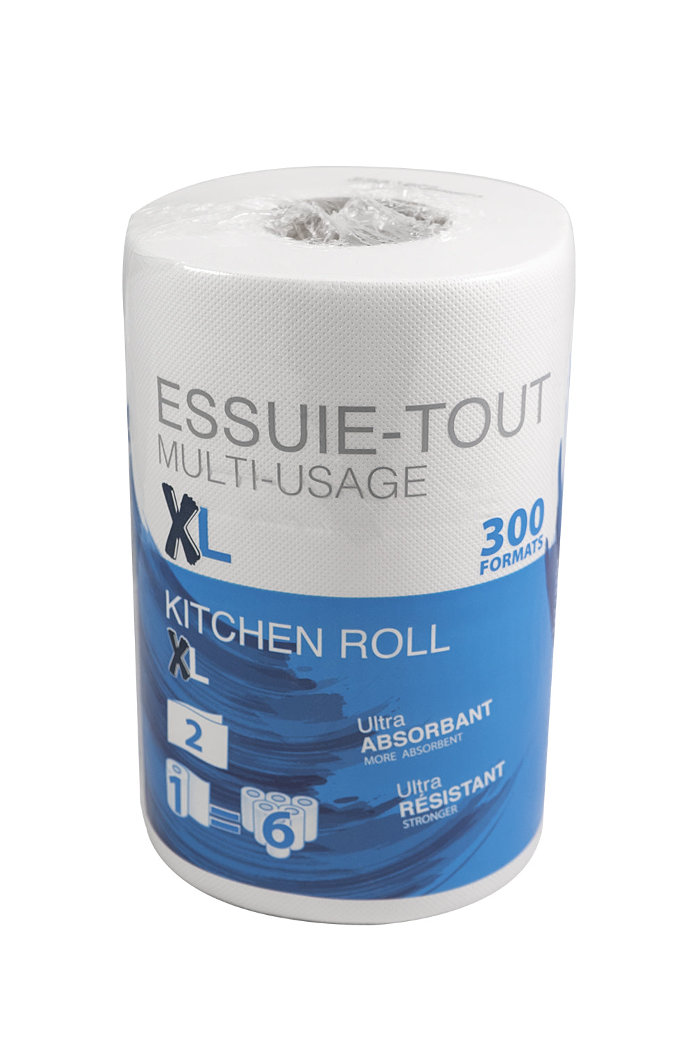 ESSUIE TOUT BLANC 300 FORMATS – Essuyages Papiers – HygiRéa