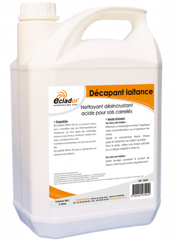 DÉCAPANT LAITANCE – Decapage sol – HygiRéa