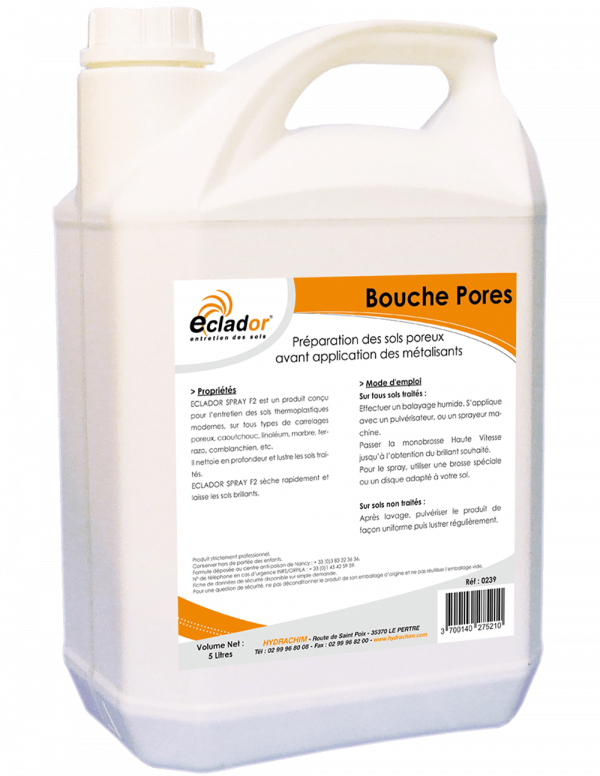 BOUCHE PORES – Protection sol – HygiRéa
