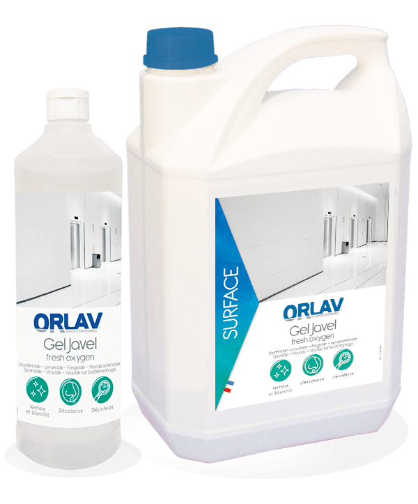GEL JAVEL FRESH OXYGEN – Entretien WC – HygiRéa