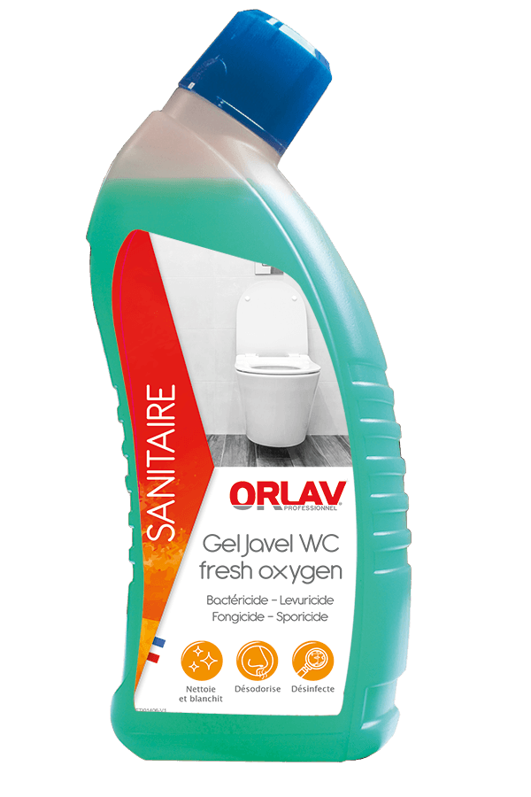 GEL JAVEL FRESH OXYGENE – Entretien WC – HygiRéa