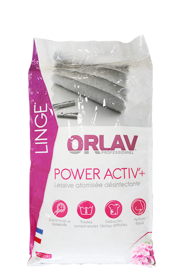 POWER ACTIV' – Lessive poudre – HygiRéa