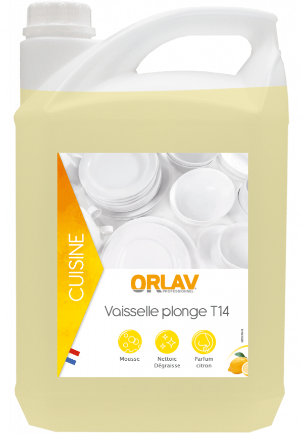 VAISSELLE PLONGE JAUNE (T14) – Vaisselle plonge – HygiRéa