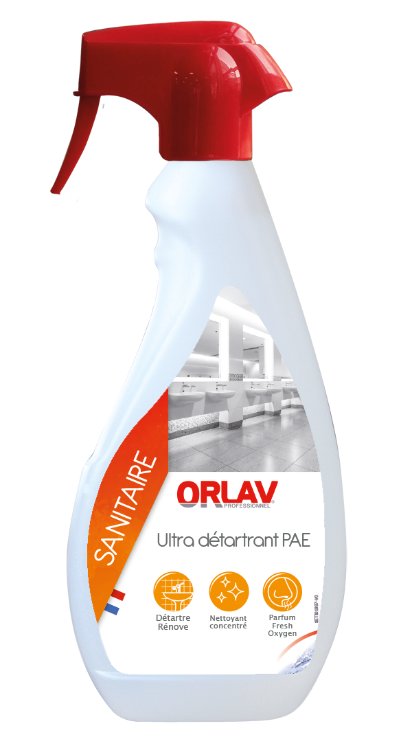ULTRA DETARTRANT PAE – Nettoyage périodique - renovation des sanitaires – HygiRéa
