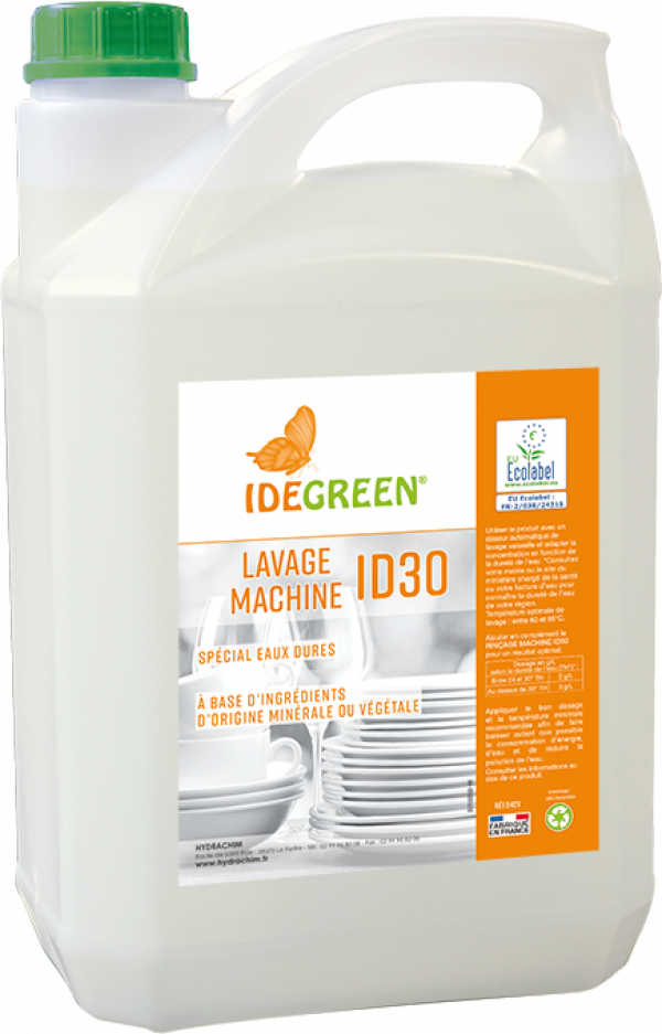 LAVAGE MACHINE ID 30 - ECOLABEL – Lavage Vaisselle en Machine – HygiRéa