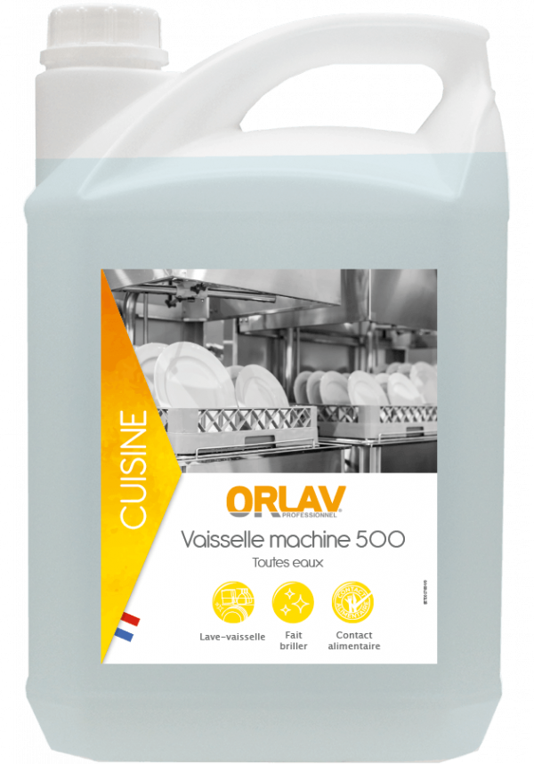 VAISSELLE MACHINE 500 – Lavage Vaisselle en Machine – HygiRéa