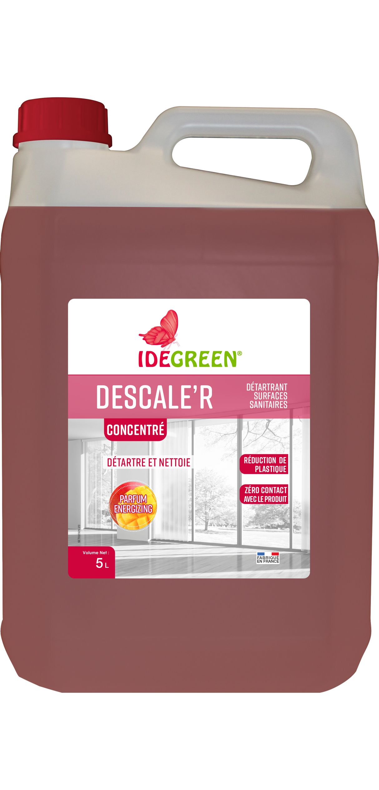 DESCALE'R ECOLABEL DETARTRANT SANITAIRE CONCENTRÉ