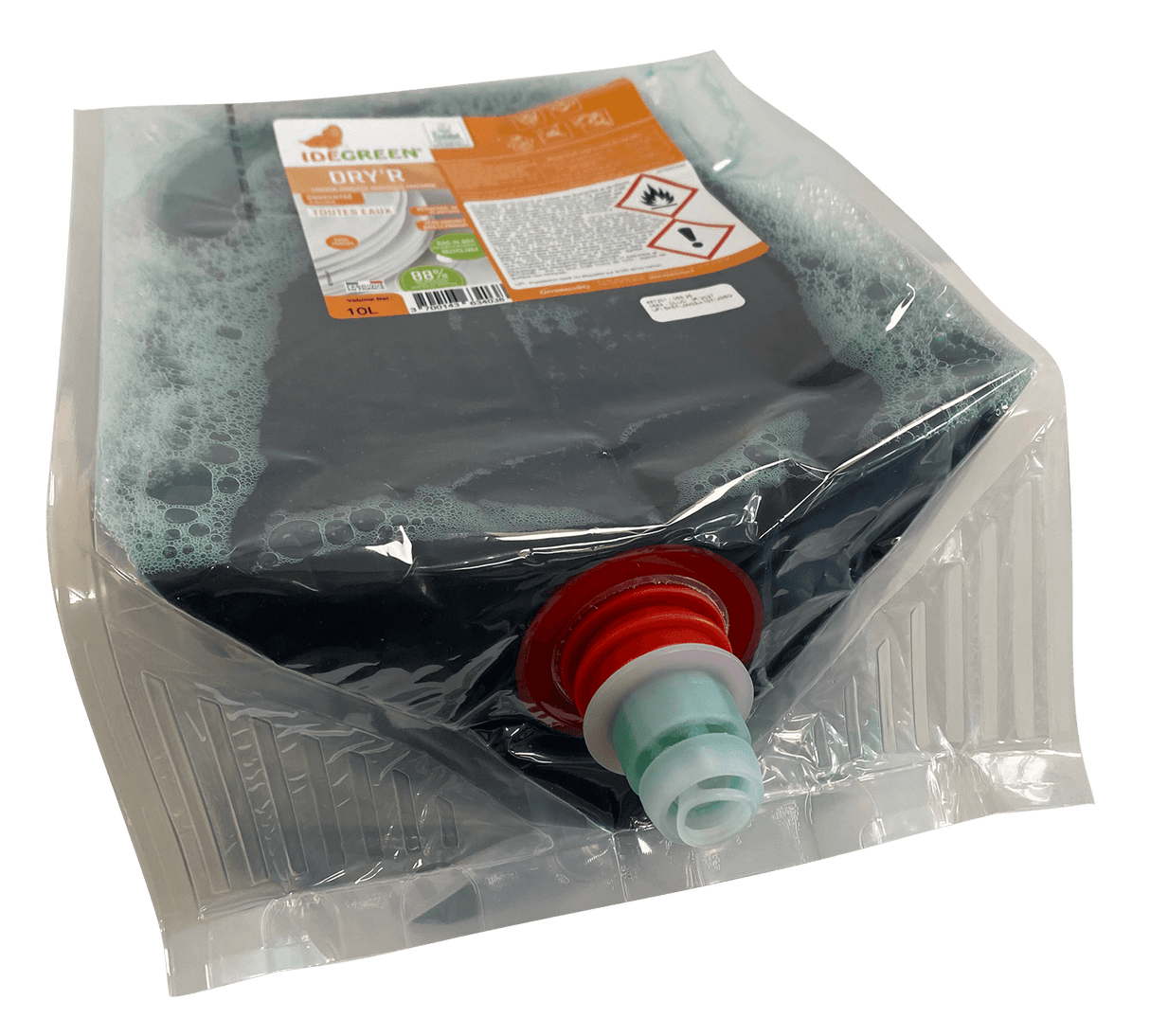 DRY'R ECOLABEL - RINÇAGE VAISSELLE MACHINE CONCENTRÉ - BIB 10L – Lavage Vaisselle en Machine – HygiRéa