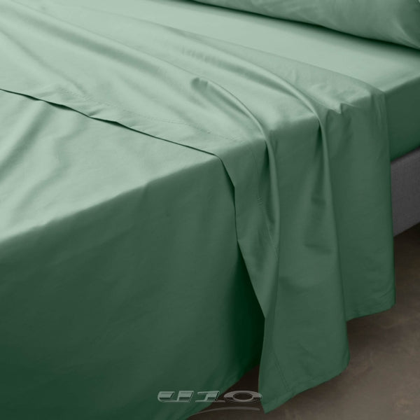 DRAP PLAT 1 PERS. 180 x 290 CM PERCALE – Drap Plat – HygiRéa