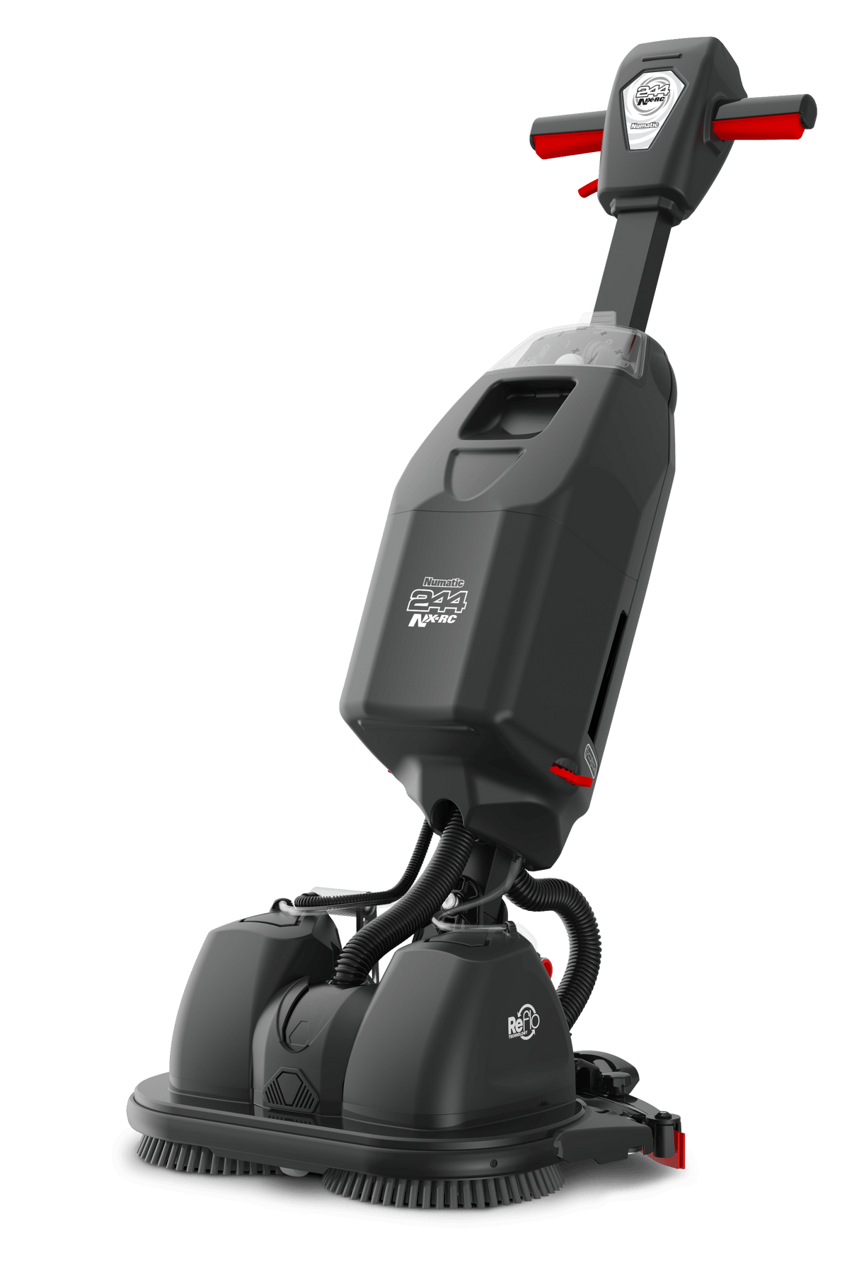 244 NX AUTOLAVEUSE BLACK REFLO AVEC BATTERIE LITHIUM chargeur – Autolaveuses – HygiRéa