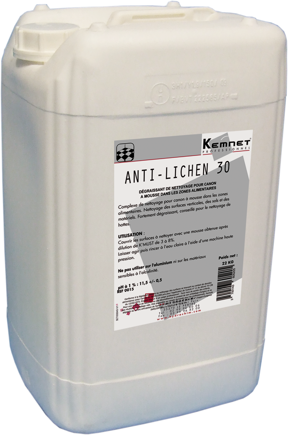 ANTI LICHEN 30 CONCENTRE – Entretien des facades – HygiRéa