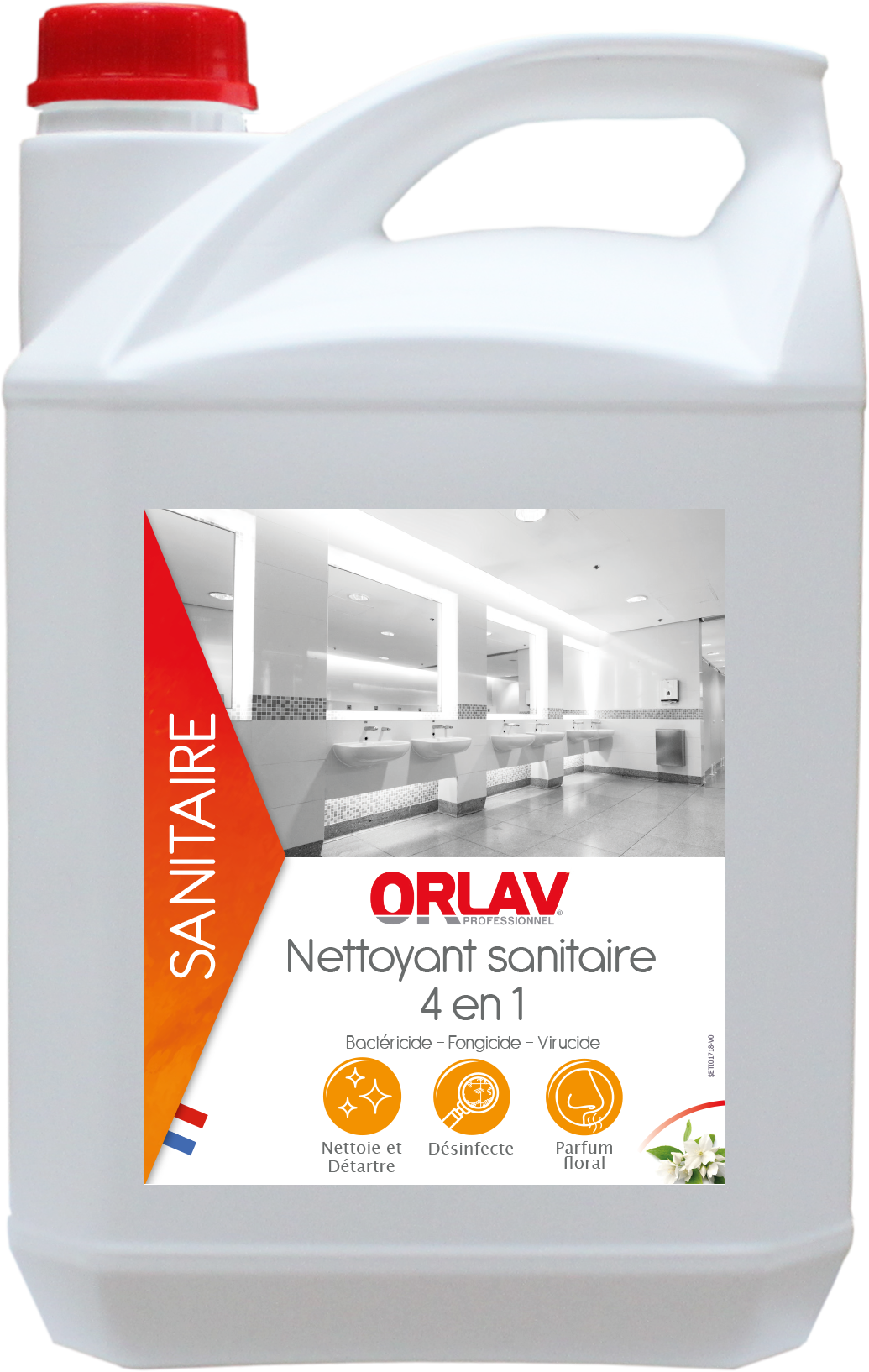 NETTOYANT SANITAIRE 4 EN 1 – Nettoyants sanitaires journaliers – HygiRéa