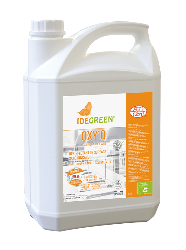 OXY'O - ECODETERGENT ECOCERT – Sols et Surfaces – HygiRéa