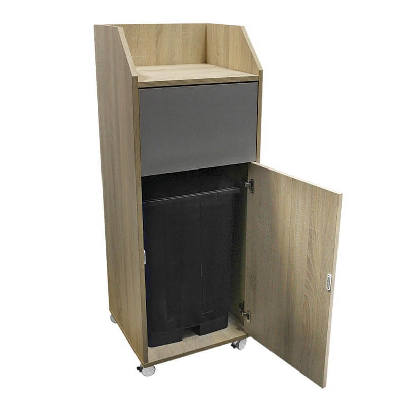 SNACKING BAS + BAC MAB - CHIANTI OAK – Meuble Snacking – HygiRéa