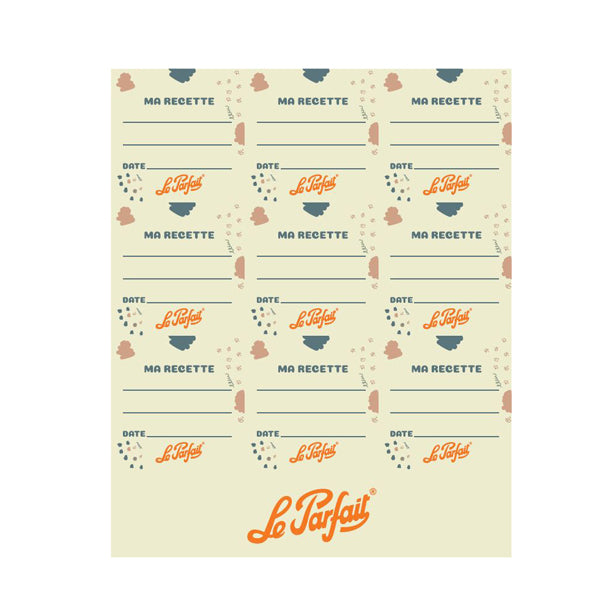 SACHET DE 27 ÉTIQUETTES ADHÉSIVES LE PARFAIT – Conservation – HygiRéa