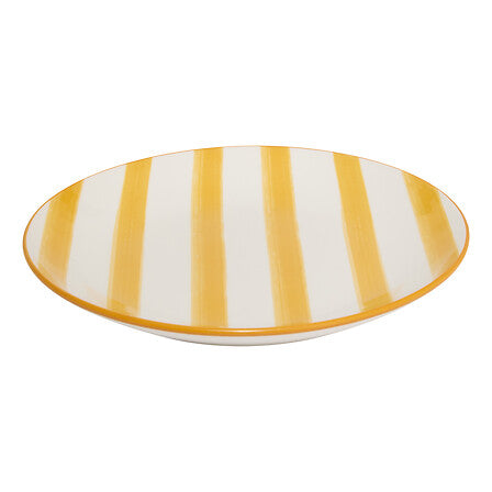 Assiette à dessert Charlie diam 19 cm jaune
