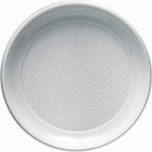 Assiettes blanc rondes 25cm Réutilisables – Assiettes Réutilisables – HygiRéa