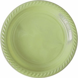 Assiettes rondes plastique 17cm x20 pièces réutilisable – Assiettes Réutilisables – HygiRéa