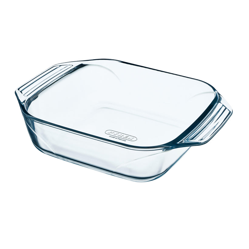 PLAT À FOUR IRRESISTIBLE 29X23CM EN VERRE TRANSPARENT – Cuisson au four – HygiRéa