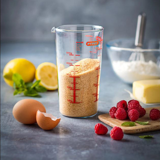 VERRE MESURE 0L5 EN VERR CLASSIC – Préparation culinaire – HygiRéa