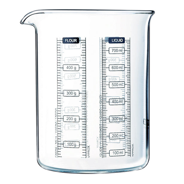 DOSEUR VERRE 0L75 KITCHEN LAB – Préparation culinaire – HygiRéa