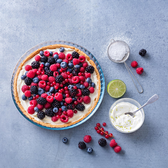 MOULE A TARTE EN VERRE 25CM ICONICS – Cuisson au four – HygiRéa