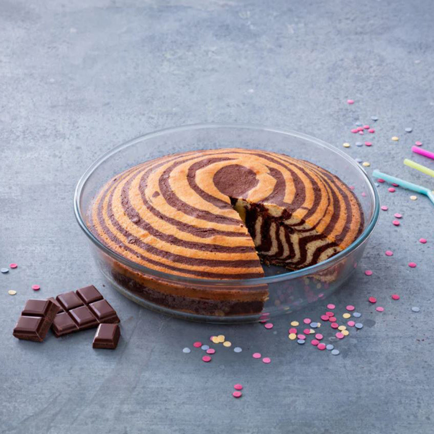 MOULE À MANQUE COOK AND ENJOY 26CM EN VERRE – Cuisson au four – HygiRéa