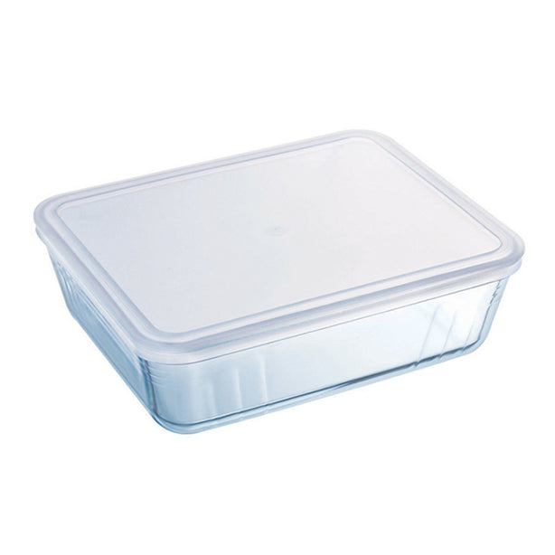 PLAT RECTANGLE COOK AND FREEZE 25X19CM-2.6L AVEC COUVERCLE – Cuisson au four – HygiRéa