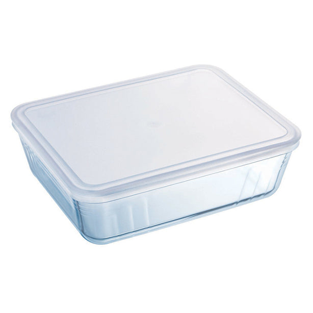 PLAT RECTANGULAIRE 4L 27*22 CM AVEC COUVERCLE COOKE AND FREEZE – Cuisson au four – HygiRéa