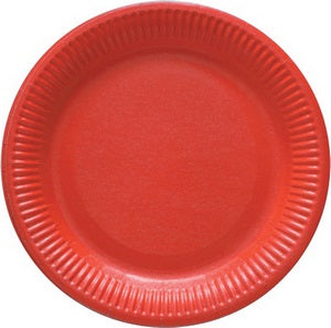 Assiettes carton rondes 23cm x8 pièces – Assiettes Réutilisables – HygiRéa