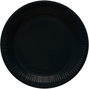 Assiettes carton rondes 23cm x8 pièces – Assiettes Réutilisables – HygiRéa