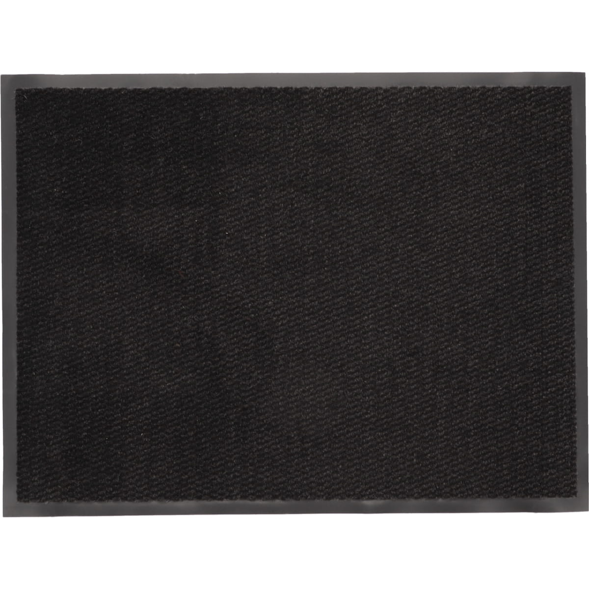 TAPIS LISA 60X80CM POLYPRO/PVC - NOIR - INTÉRIEUR