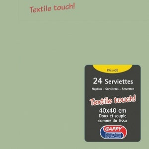 Serviettes airlaid 40x40cm X 240 Pièces – Serviettes Jetables – HygiRéa