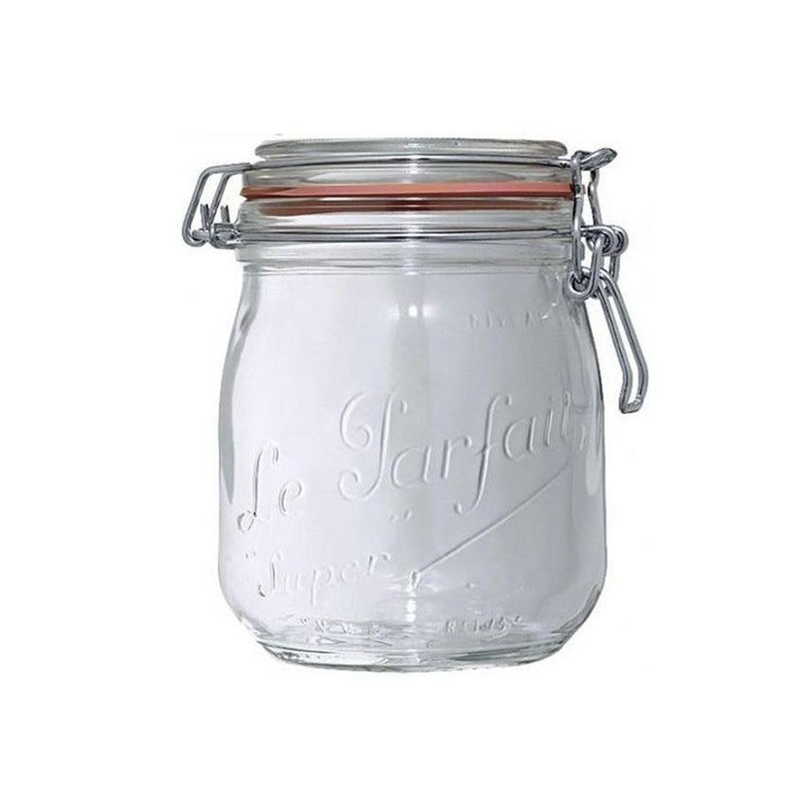 PACK DE 6 BOCAUX LE PARFAIT SUPER 10CM 750ML – Conservation – HygiRéa