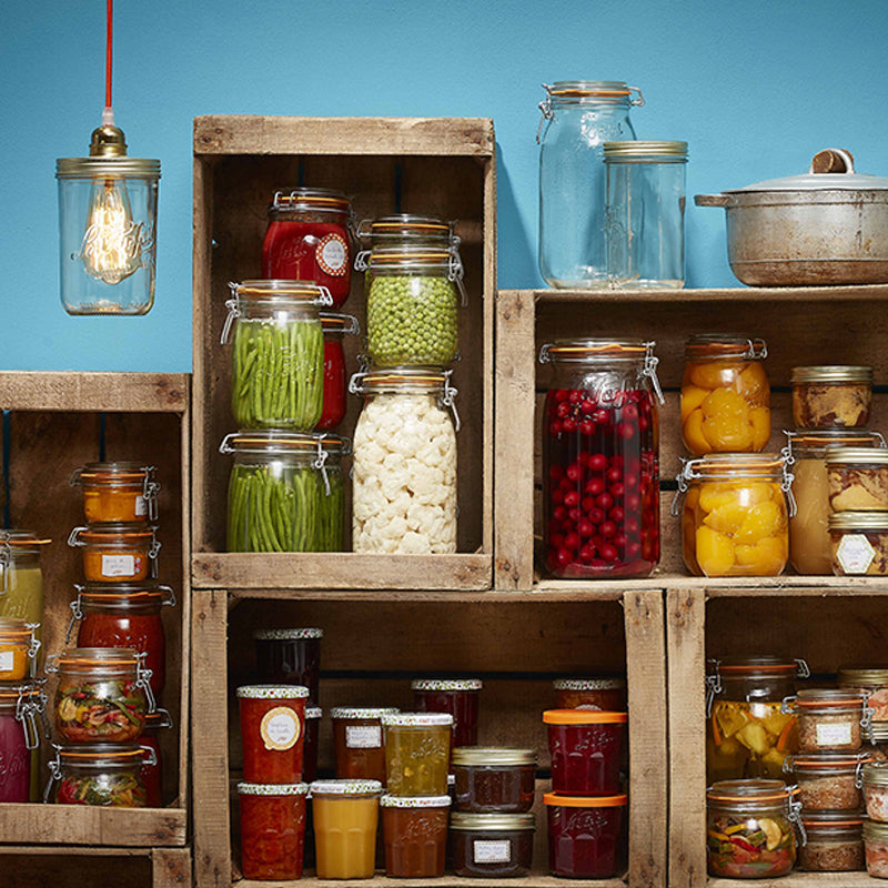 PACK DE 6 BOCAUX LE PARFAIT SUPER D85MM 2LITRES – Conservation – HygiRéa