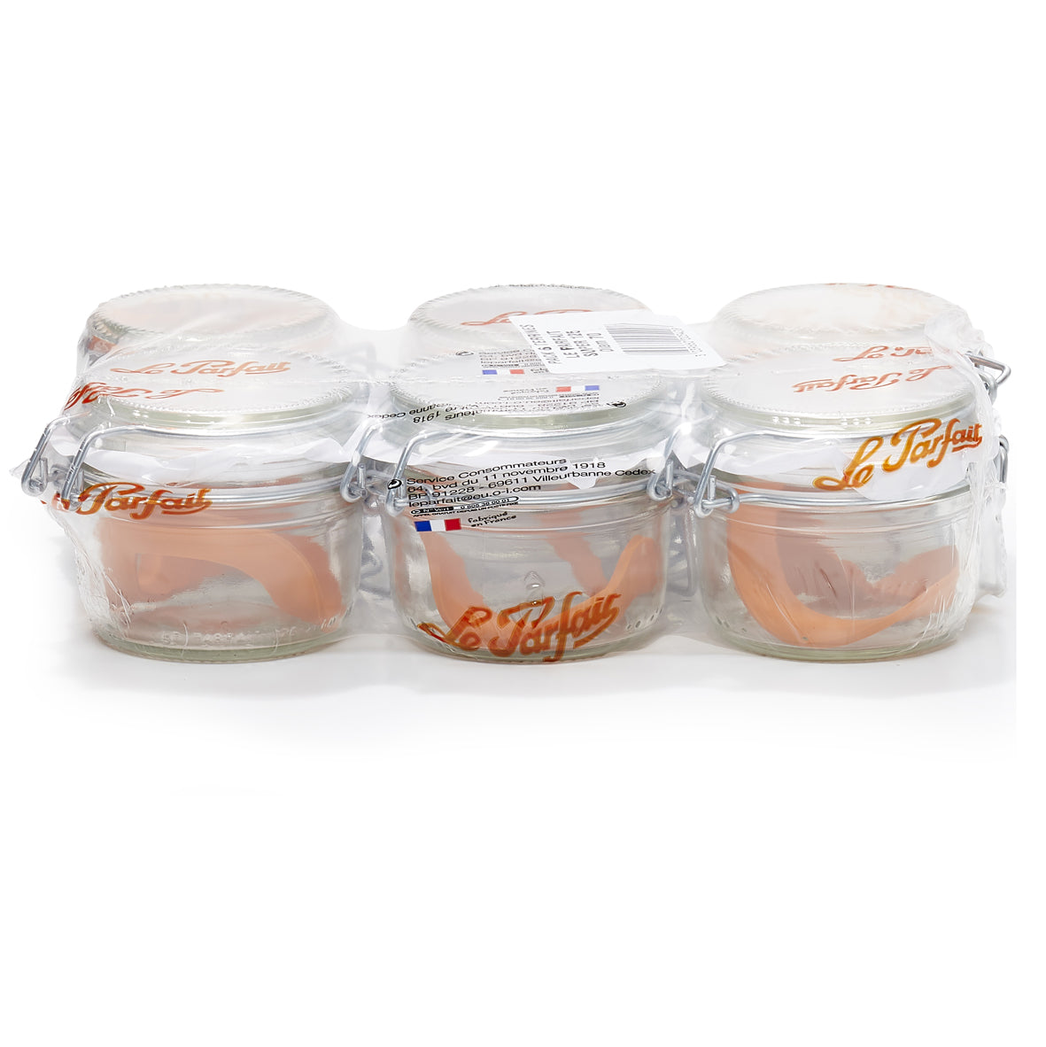 PACK DE 6 TERRINES LE PARFAIT SUPER D70MM 125G – Conservation – HygiRéa