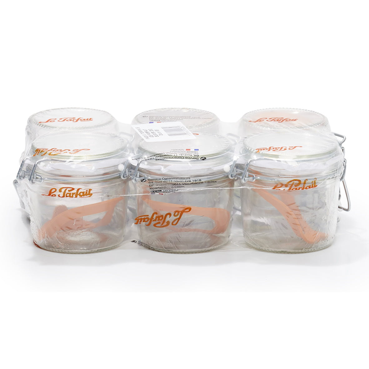 PACK DE 6 TERRINES LE PARFAIT SUPER D85MM 350G – Conservation – HygiRéa