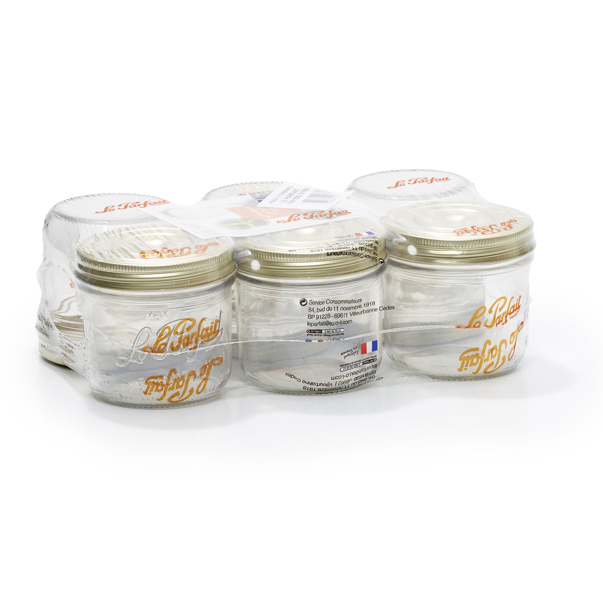 PACK DE 6 TERRINES FAMILIA WISS D100MM 500G – Conservation – HygiRéa