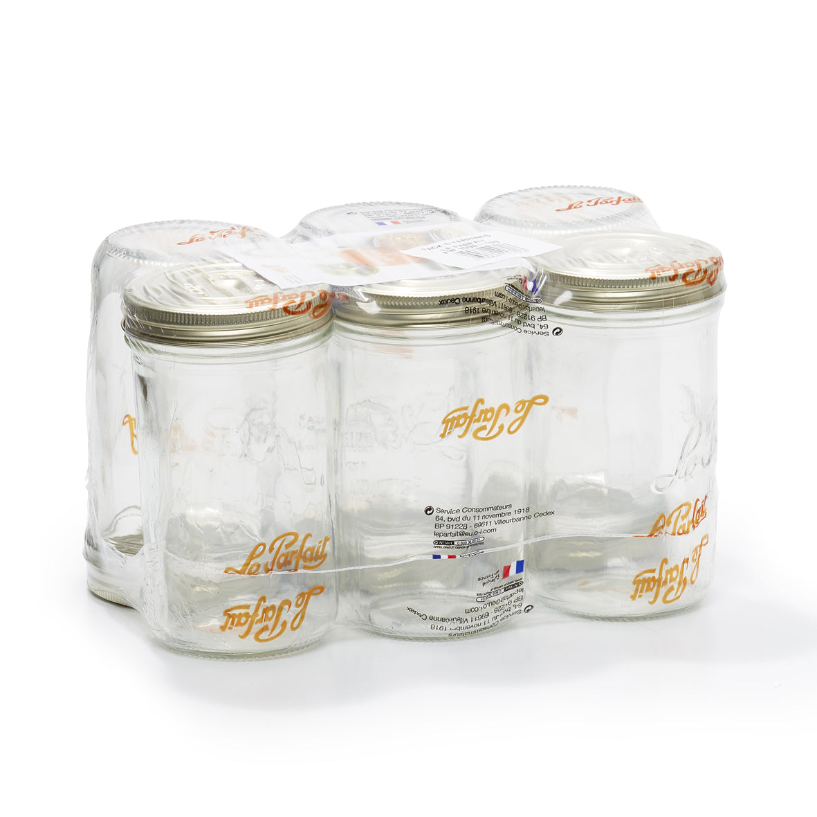 LE PARFAIT FAMILIA WISS LOT DE 6 TERRINES 10 CM – Conservation – HygiRéa